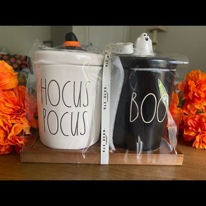 Rae Dunn Hocus Pocus & Boo Canisters
